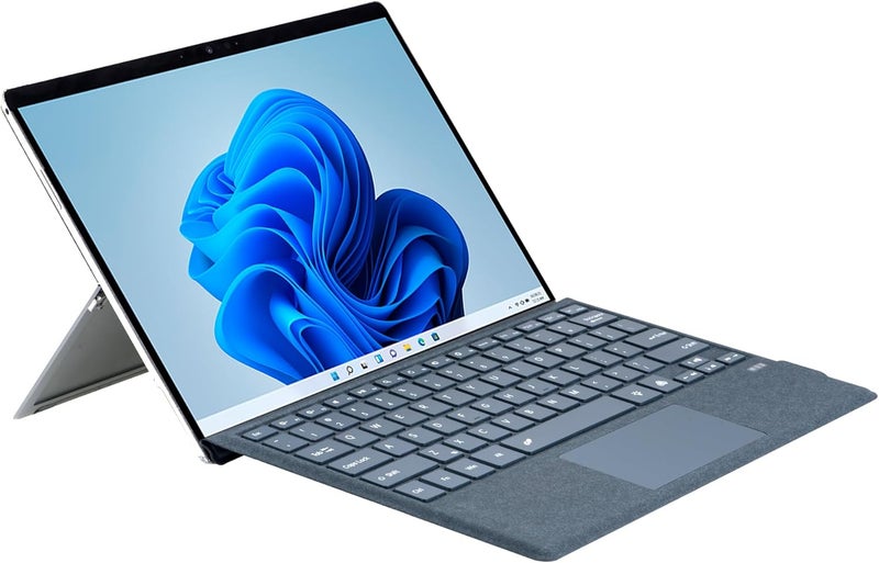 Mobee Type Cover for Microsoft Surface Pro 7+/ Pro 7 / Pro 6 / Pro 5 / Pro 4 / Pro 3, Bluetooch Type Keyboard with Multi-Touch Trackpad, Ultra Silm (Cobalt Blue with Backlit) - Image 1